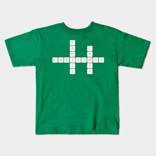 Family Christmas Games - Team Shirts Kids T-Shirt